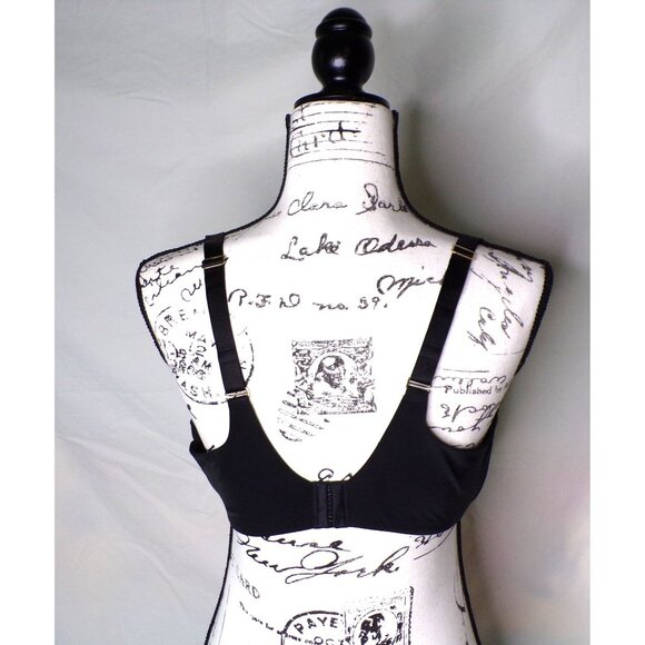 🆕NATORI Comfort Evolution Convertible Underwire Bra 38DDD Black #731337 - Picture 8 of 9